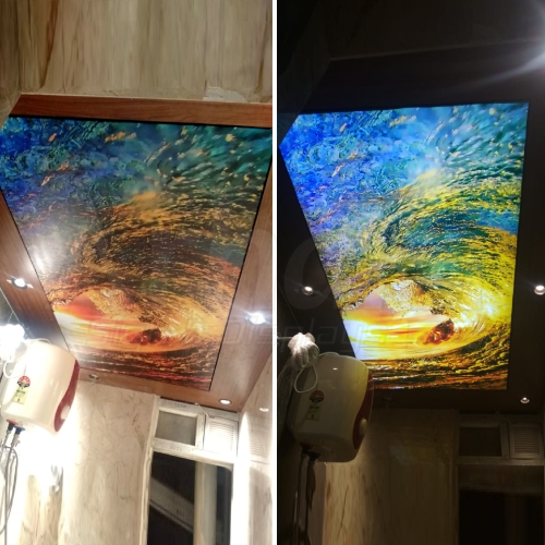 Stretch Ceiling Fabric Signage